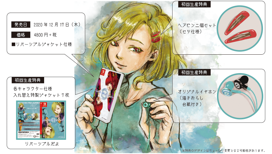 パッケージ版詳細情報をセツから